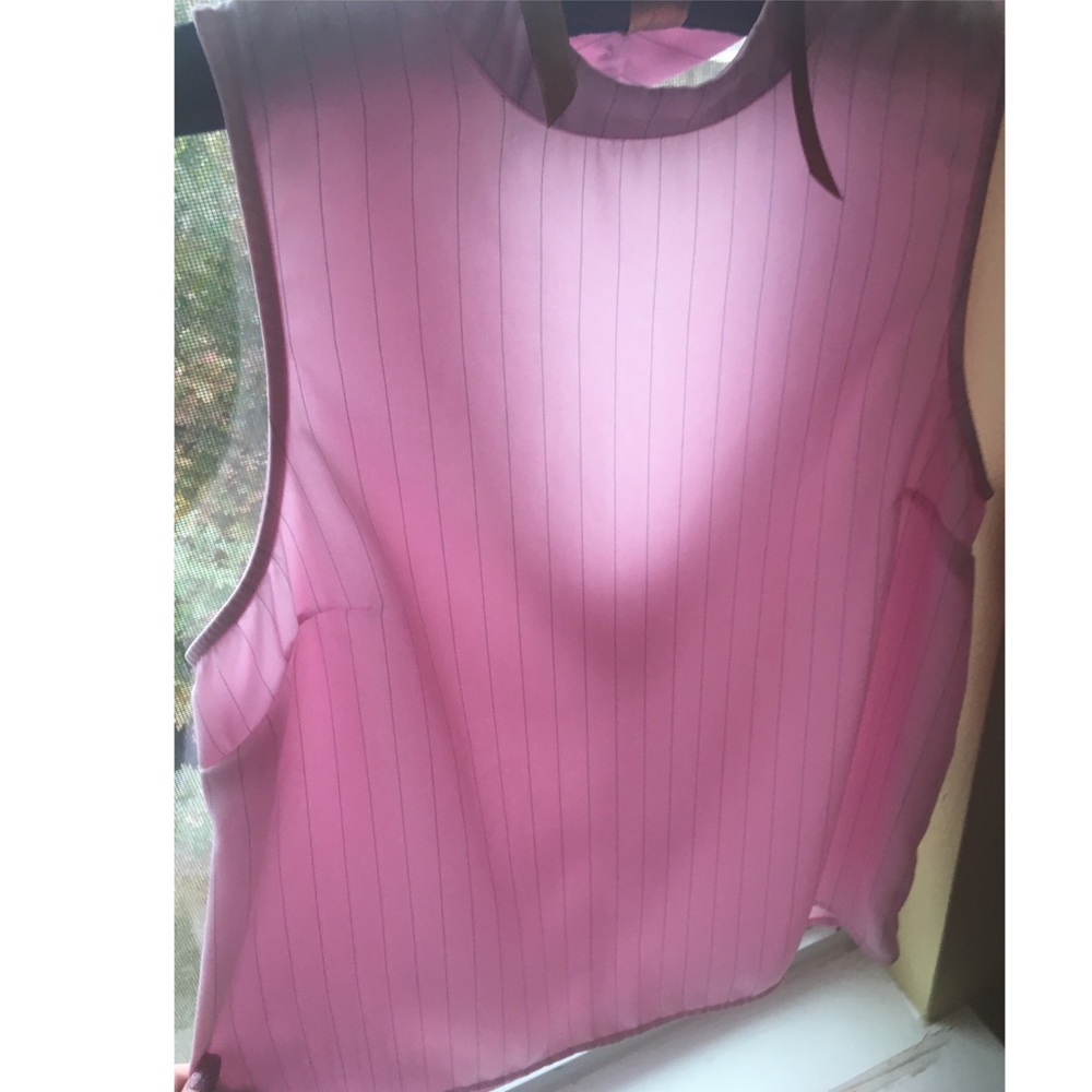 Baby Pink Baseball-T Style Top
